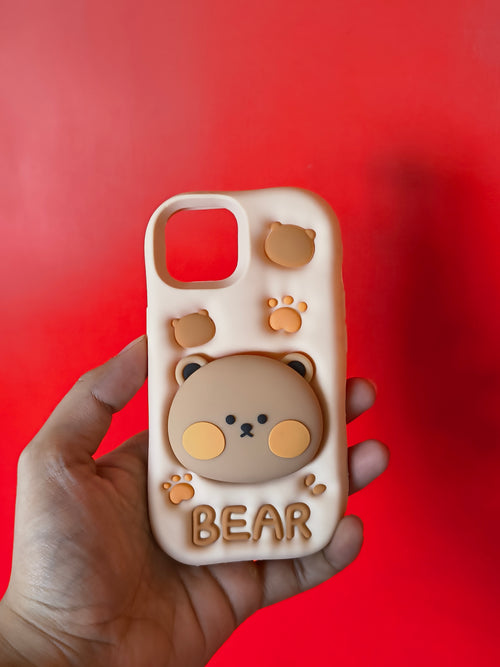 Cozy Bear 3D Silicone Case