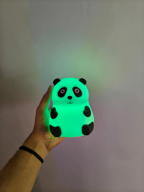 Panda LED Touch Lamp – Color Changing & Rechargeable (USB Type-C)