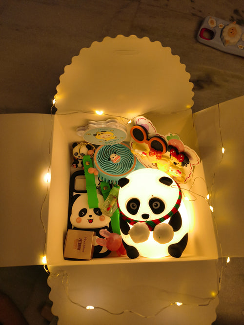 Cute Panda Gift Hamper for Sister
