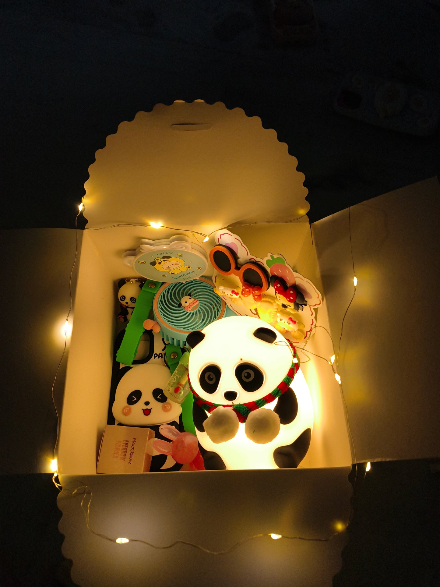 Cute Panda Gift Hamper for Sister