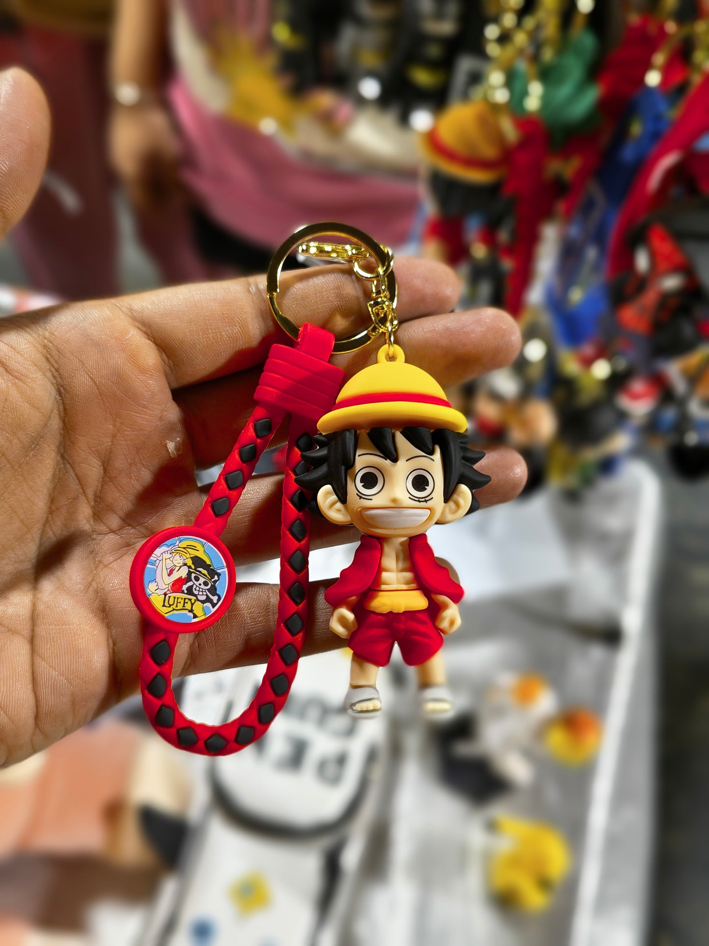 Luffy Anime Keychain - One Piece