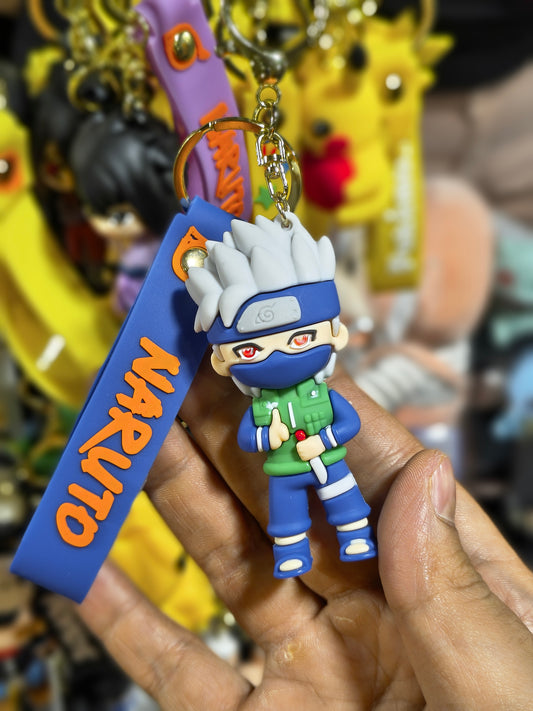 Kakashi Hatake Anime Keychain - Naruto