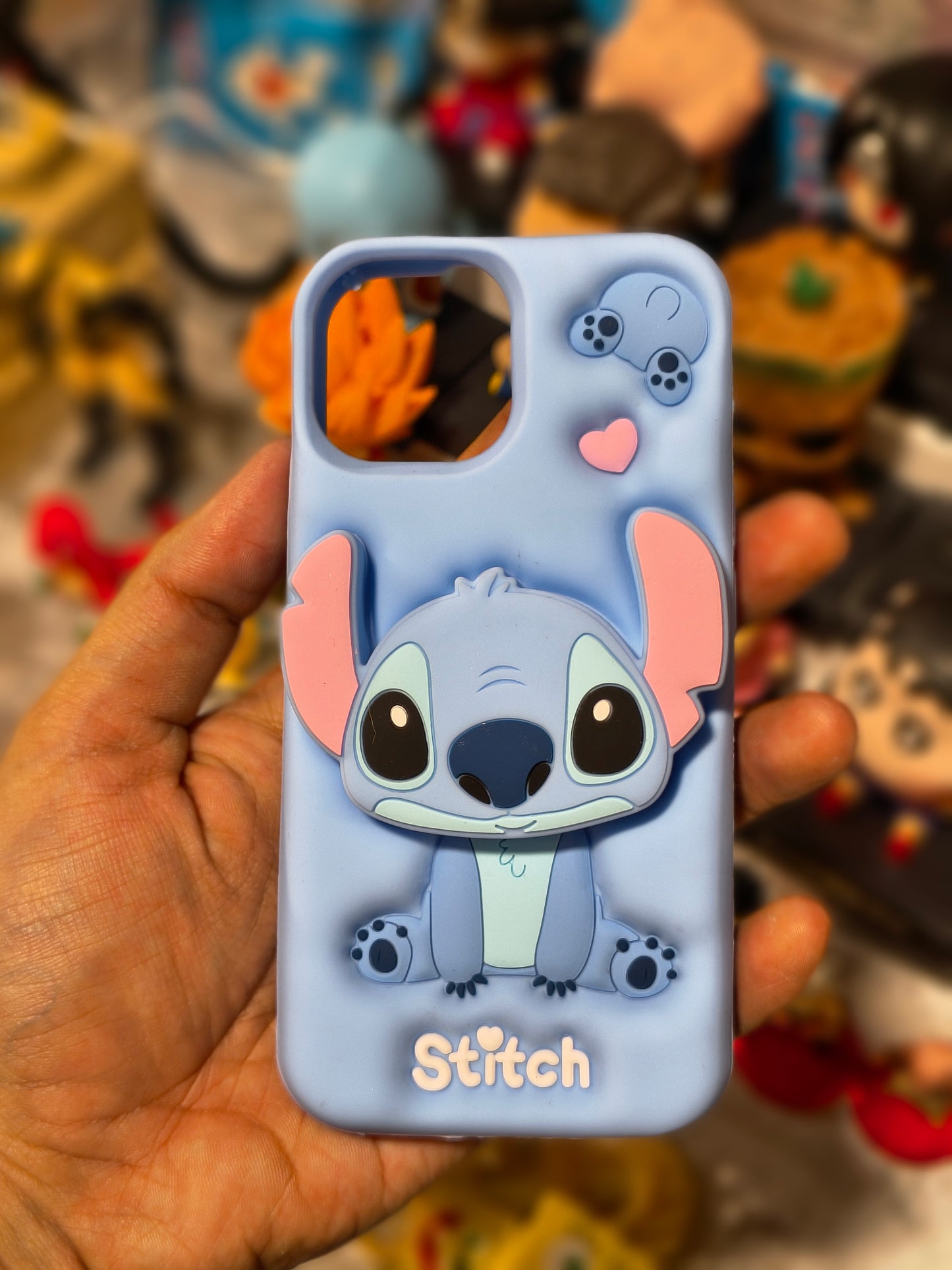 Stitch Blue iPhone Case