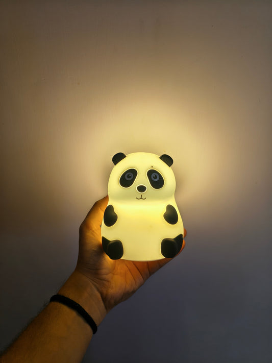 Panda LED Touch Lamp – Color Changing & Rechargeable (USB Type-C)