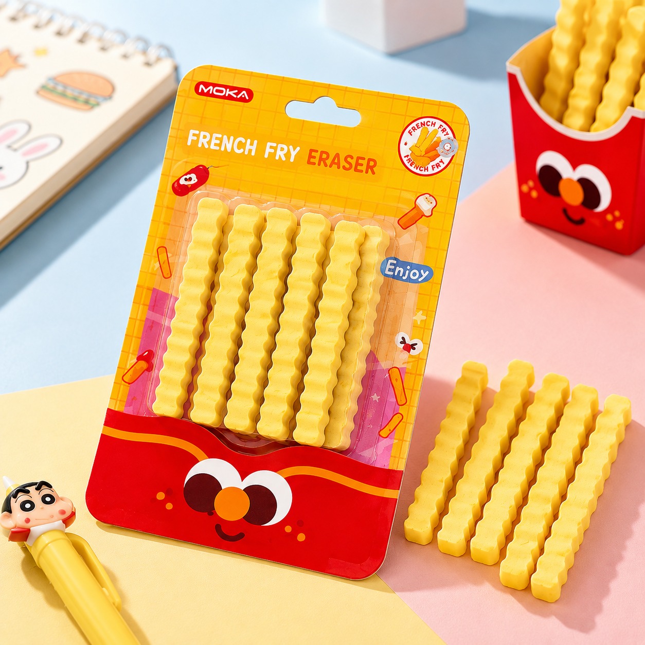 French Fry Eraser