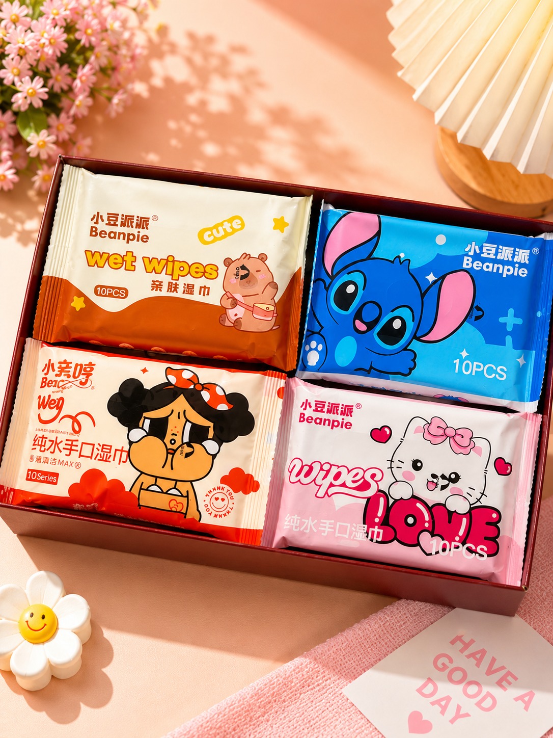 Kawaii Wet Wipes | 10 Pcs Pack