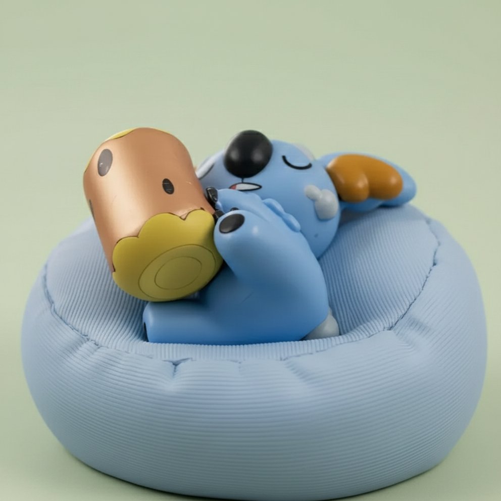 Komala Pokémon Sleeping Action Figure