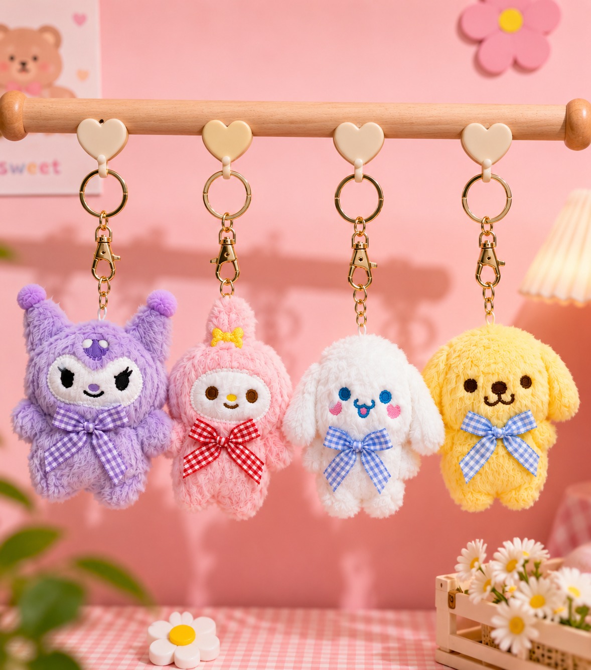 Mini Plushie Keychain