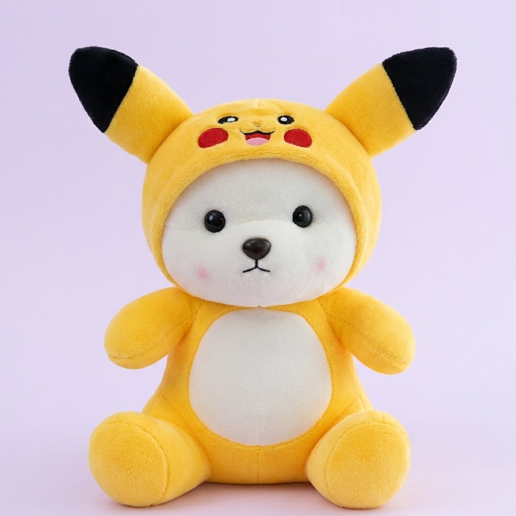 Pika Bear Plushie