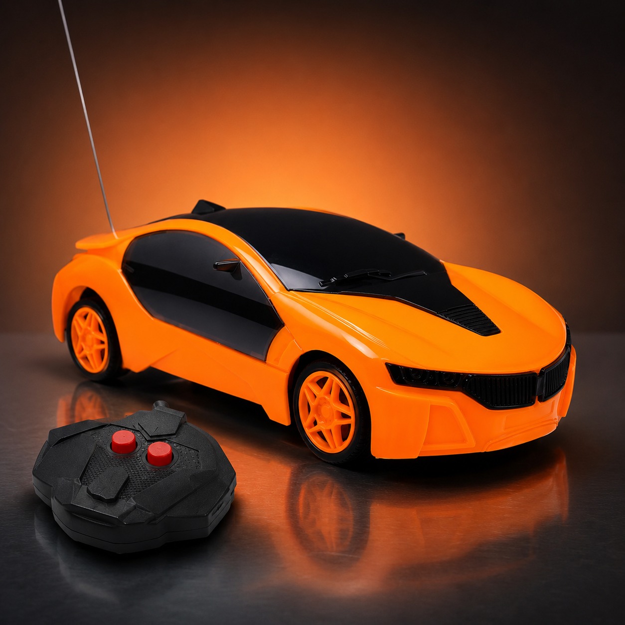 Remote Control Sport Car with Smoke Effect