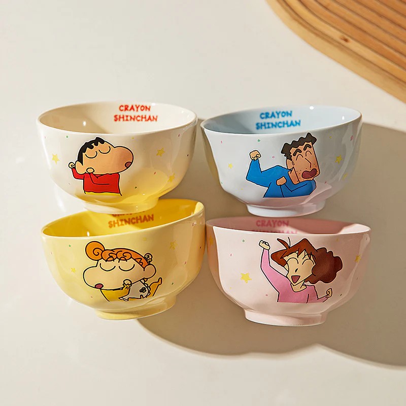 Shinchan Family Ceramic Bowl