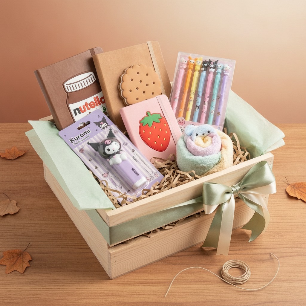 Special Wooden Gift Hamper Basket | Packaging & Decoration Only